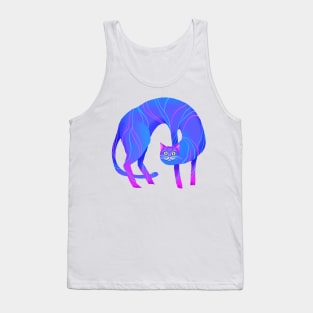 Psychedelic Crypto Cat Tank Top